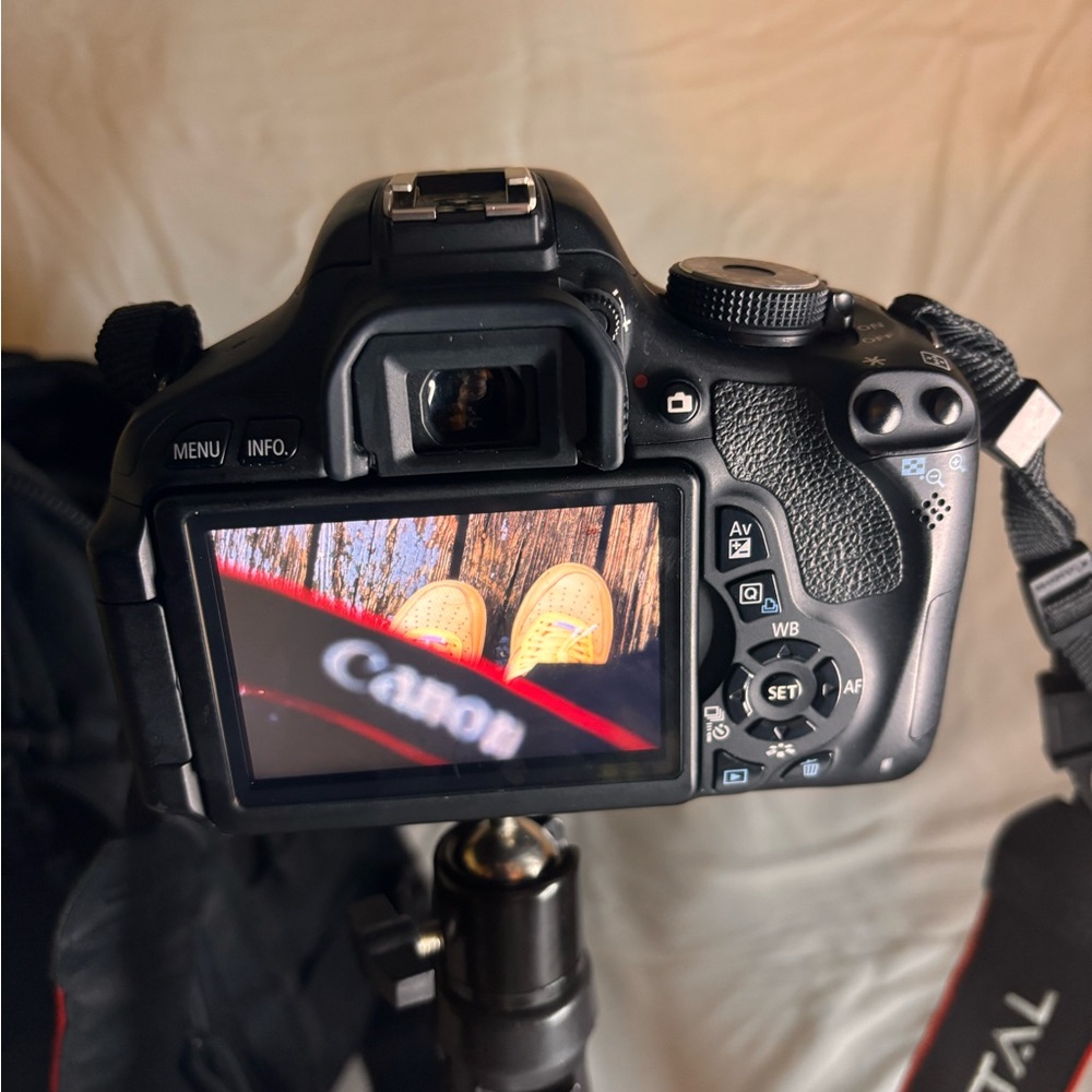 Canon EOS Rebel T3i Black DSLR Camera
